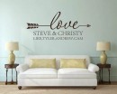 Personalized Name and Family members Decal
